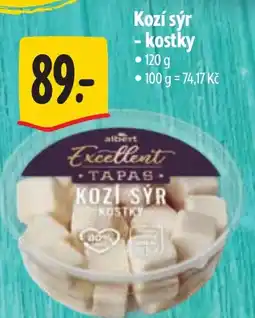 Albert Kozí sýr -kostky nabídka