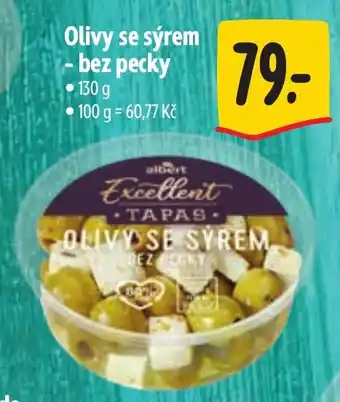 Albert Olivy se sýrem -bez pecky nabídka