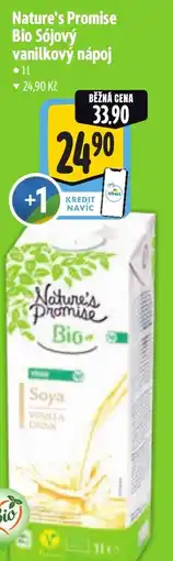 Albert Nature's Promise Bio Sójový vanilkový nápoj nabídka