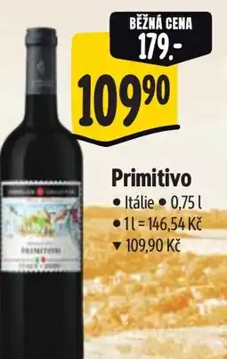 Albert Primitivo nabídka