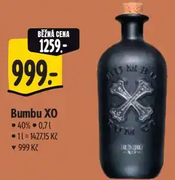 Albert Bumbu XO nabídka