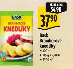 Albert Bask Bramborové knedlíky nabídka