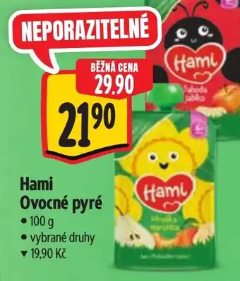 Albert Hami Ovocné pyré nabídka
