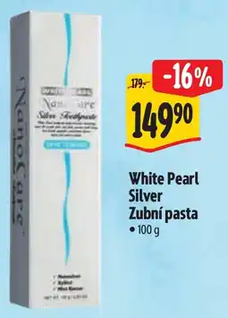 Albert White Pearl Silver Zubní pasta nabídka