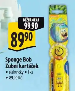 Albert Sponge Bob Zubní kartáček elektrický nabídka