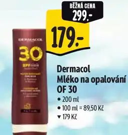 Albert Dermacol Mléko na opalování OF 30 nabídka