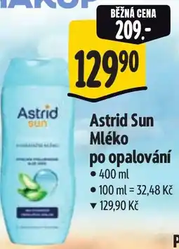 Albert Astrid Sun Mléko po opalování nabídka