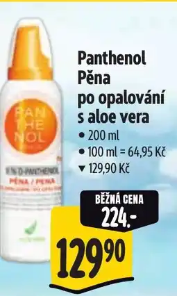 Albert Panthenol Pěna po opalování s aloe vera nabídka