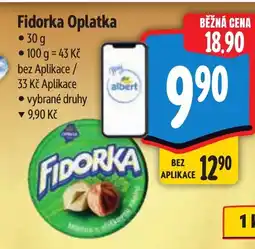 Albert Fidorka Oplatka nabídka