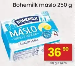 Kubík potraviny Bohemilk máslo nabídka