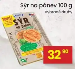 Kubík potraviny Sýr na pánev nabídka