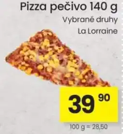 Kubík potraviny Pizza pečivo nabídka