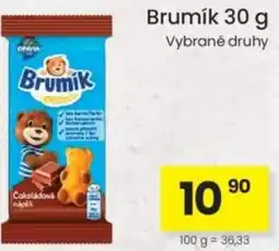 Kubík potraviny Brumík nabídka