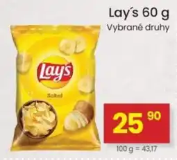 Kubík potraviny Lay's nabídka