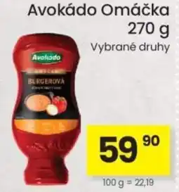Kubík potraviny Avokádo Omáčka nabídka