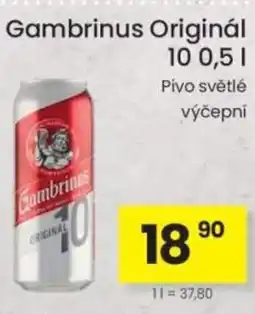Kubík potraviny Gambrinus Originál 10 nabídka