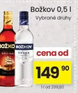 Kubík potraviny Božkov nabídka