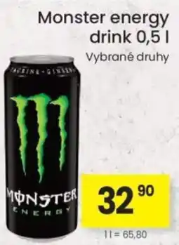 Kubík potraviny Monster energy drink nabídka