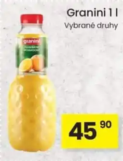 Kubík potraviny Granini nabídka