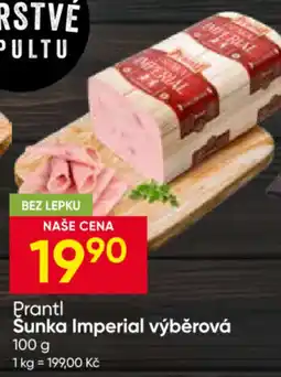 Hruška Prantl Šunka Imperial výběrová nabídka