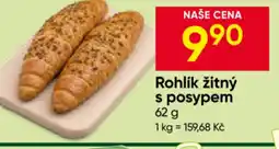 Hruška Rohlík žitný s posypem nabídka