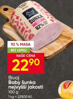 Hruška Bivoj Baby šunka nejvyšší jakosti nabídka
