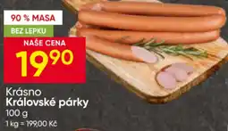 Hruška Krásno Královské párky nabídka