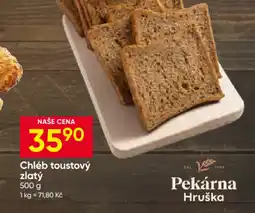 Hruška Chléb toustový zlatý nabídka