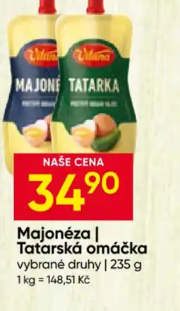 Hruška Majonéza | Tatarská omáčka nabídka