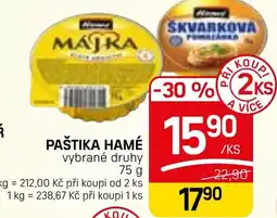 Flop Paštika hamé nabídka