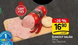 Flop Šunkový salám nabídka