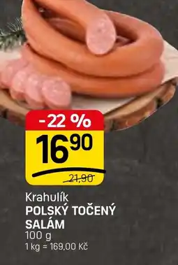 Flop Krahulík polský točený salám nabídka