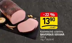 Flop Kostelecké uzeniny, bavorská sekaná nabídka