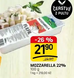 Flop Mozzarella 22% nabídka