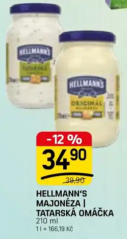 Flop Hellmann's majonéza | tatarská omáčka nabídka
