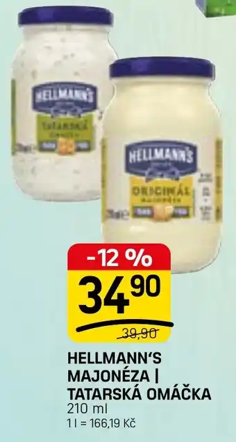 Flop Hellmann's majonéza | tatarská omáčka nabídka