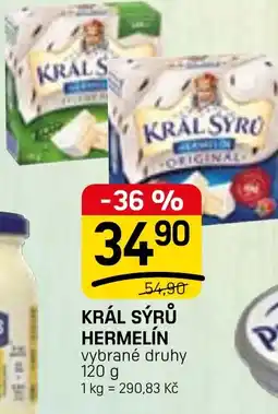 Flop Král sýrů hermelín nabídka