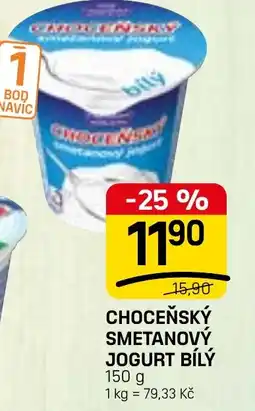 Flop Choceňský smetanový jogurt bílý nabídka