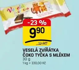 Flop Veselá zvířátka čoko tyčka s mlékem nabídka