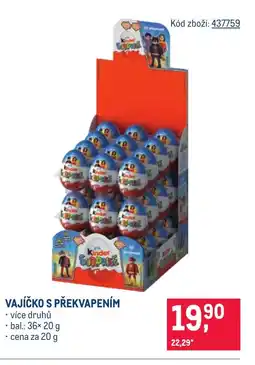 Makro Vajíčko s překvapením nabídka