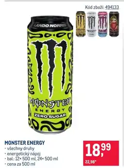 Makro Monster energy nabídka