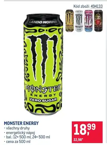 Makro Monster energy nabídka