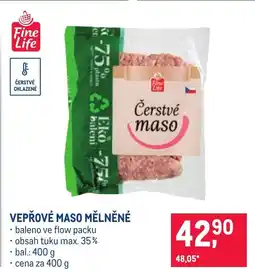 Makro Vepřové maso mělněné nabídka