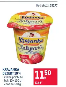 Makro Krajanka dezert 10% nabídka
