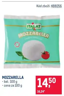 Makro Mozzarella nabídka