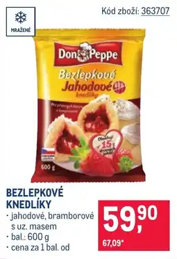 Makro Bezlepkové knedlíky nabídka