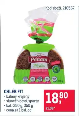 Makro Chléb fit nabídka