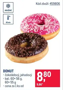 Makro Donut nabídka