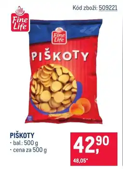 Makro Piškoty nabídka
