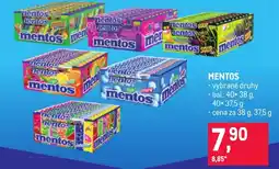 Makro Mentos nabídka